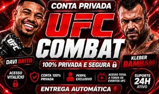 UFC COMBATE/ FLIGHT MUSIC SHOW PASS 1 TELA PRIVADA 30 DIAS