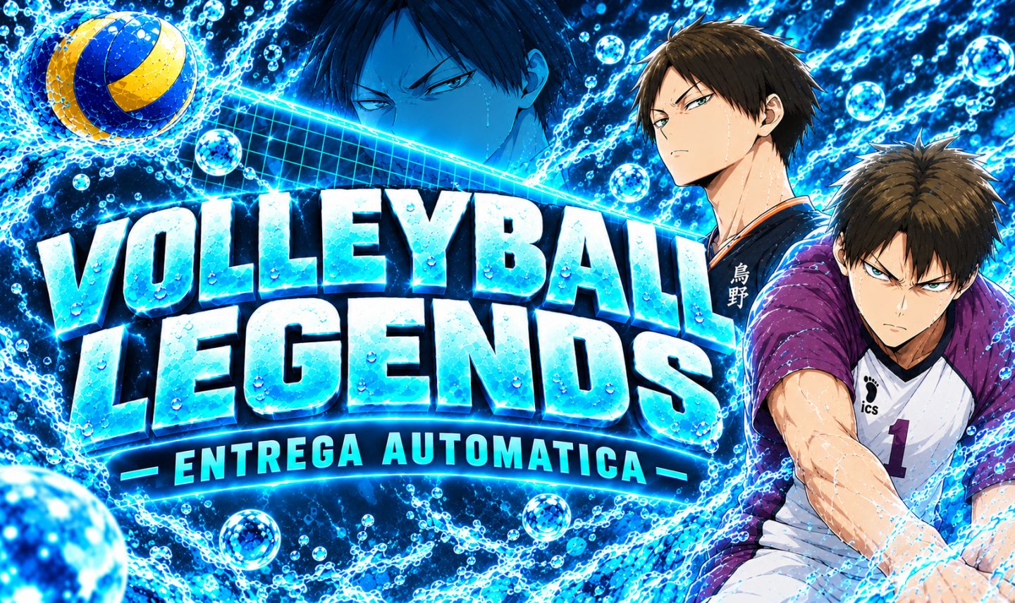 CONTAS VOLLEYBALL LEGENDS | HIDARI + SANJU + PUXO MAGNÉTICO | 100% SEGURA