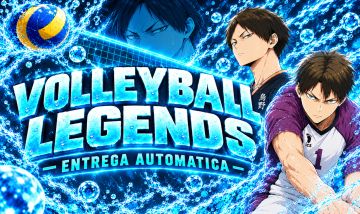 CONTAS VOLLEYBALL LEGENDS | HIDARI + SANJU + PUXO MAGNÉTICO | 100% SEGURA