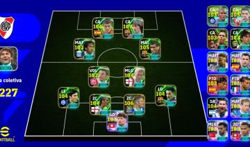 CONTA EFOOTBOL 3227 força com crufy 109!!!!!