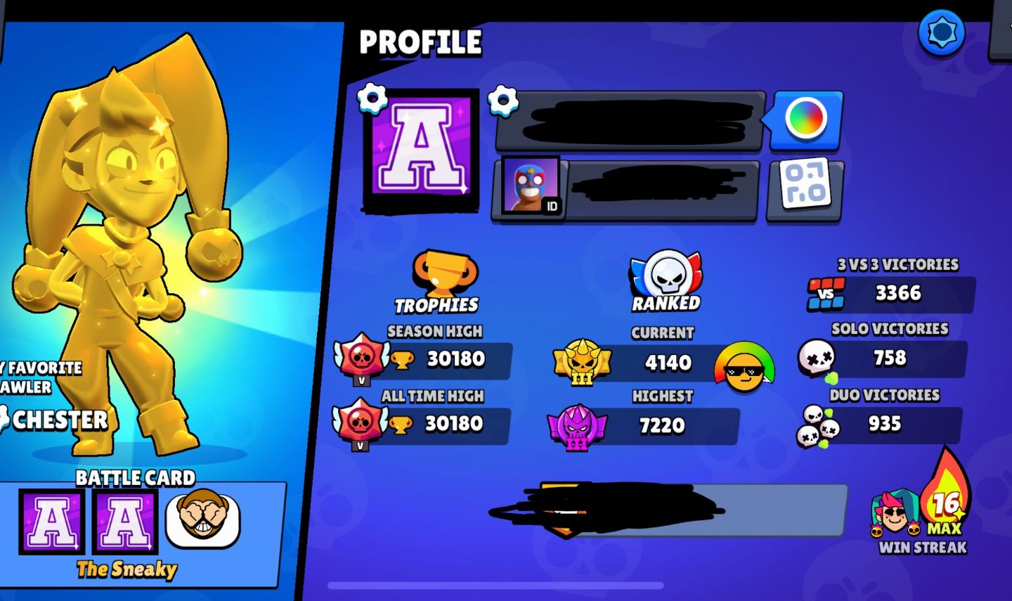 Conta de brawl stars BOA