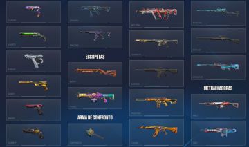 CONTA VALORANT CHEIA DE SKINS