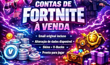 Contas de fortnite com Skins, conta com 5-10 skins. (Melhor preço)