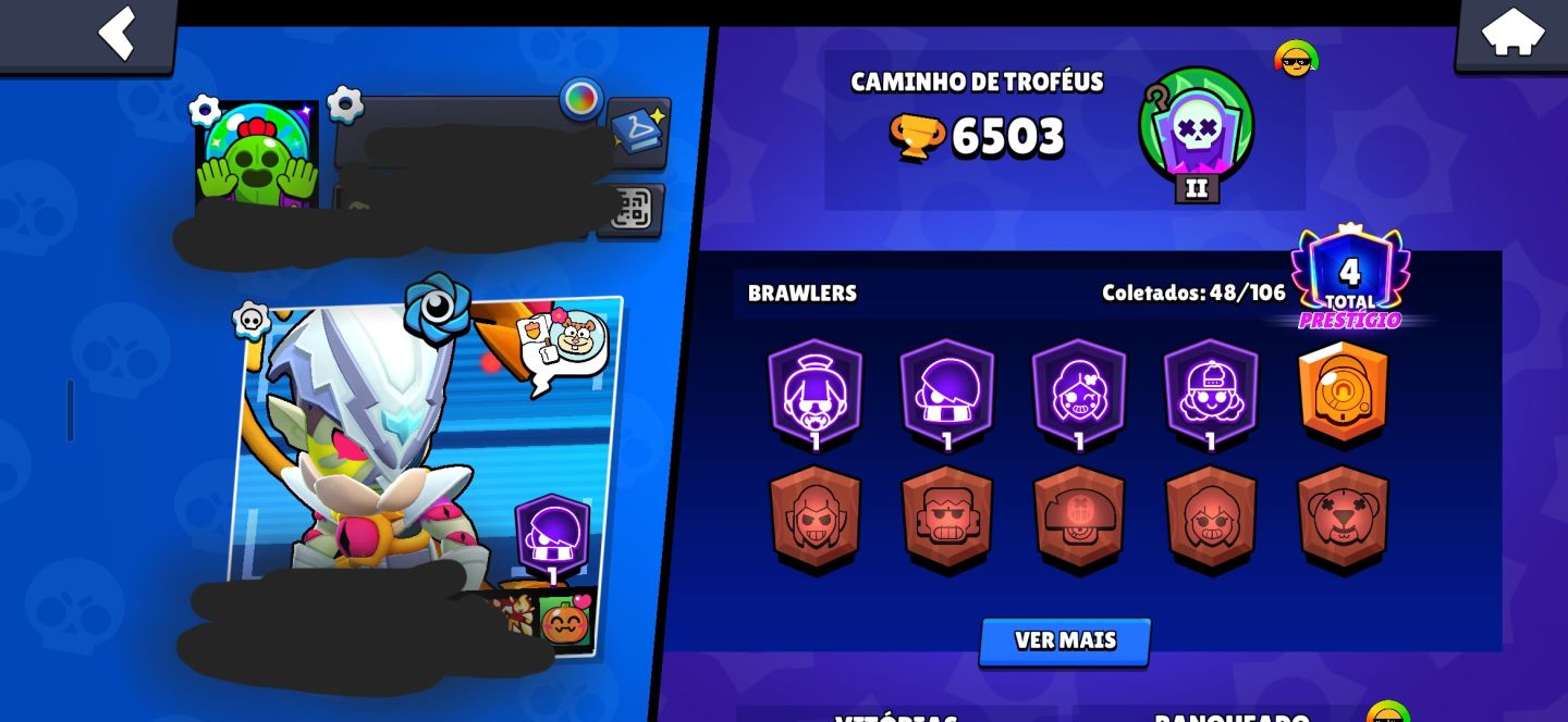Conta de Brawl Stars Full Acesso , ( leia a Descrição para Saber Mais )