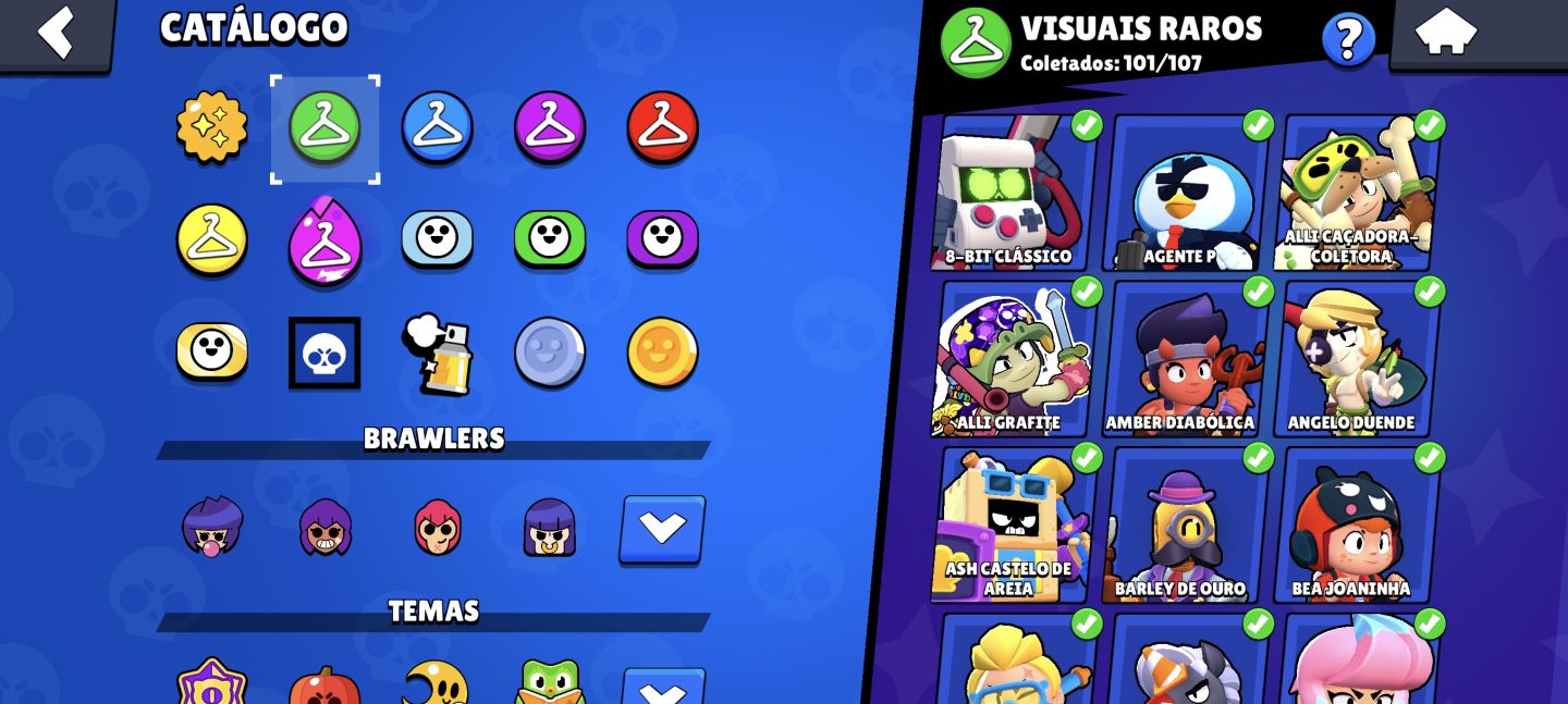 109K TROFÉUS | 108 BRAWLERS | 408 SKINS | SHELLY ESTELAR + MESTRE ANTIGO!