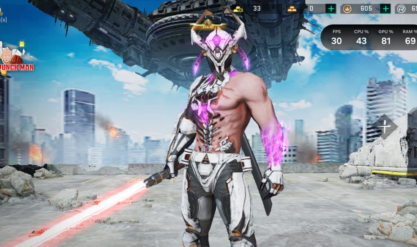S CONTA DE BLOOD STRIKE COM VARIAS SKIN DE ARMA E 3 SKIN DE FACA