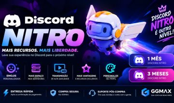 [PREÇO BAIXO] CONTA NITRADA DISCORD COM 3 MESES DE NITRO + ENTREGA RÁPIDA!!!