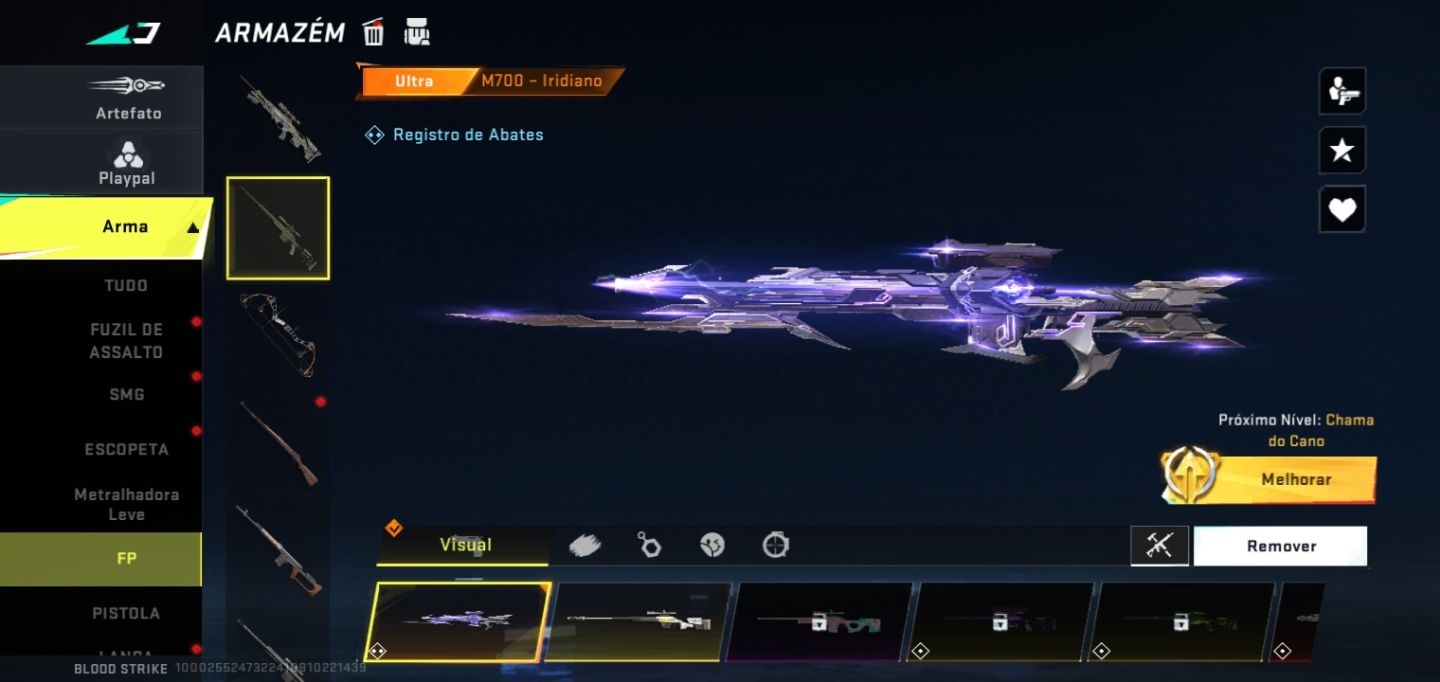 Conta de Blood Strike Intermediária.
