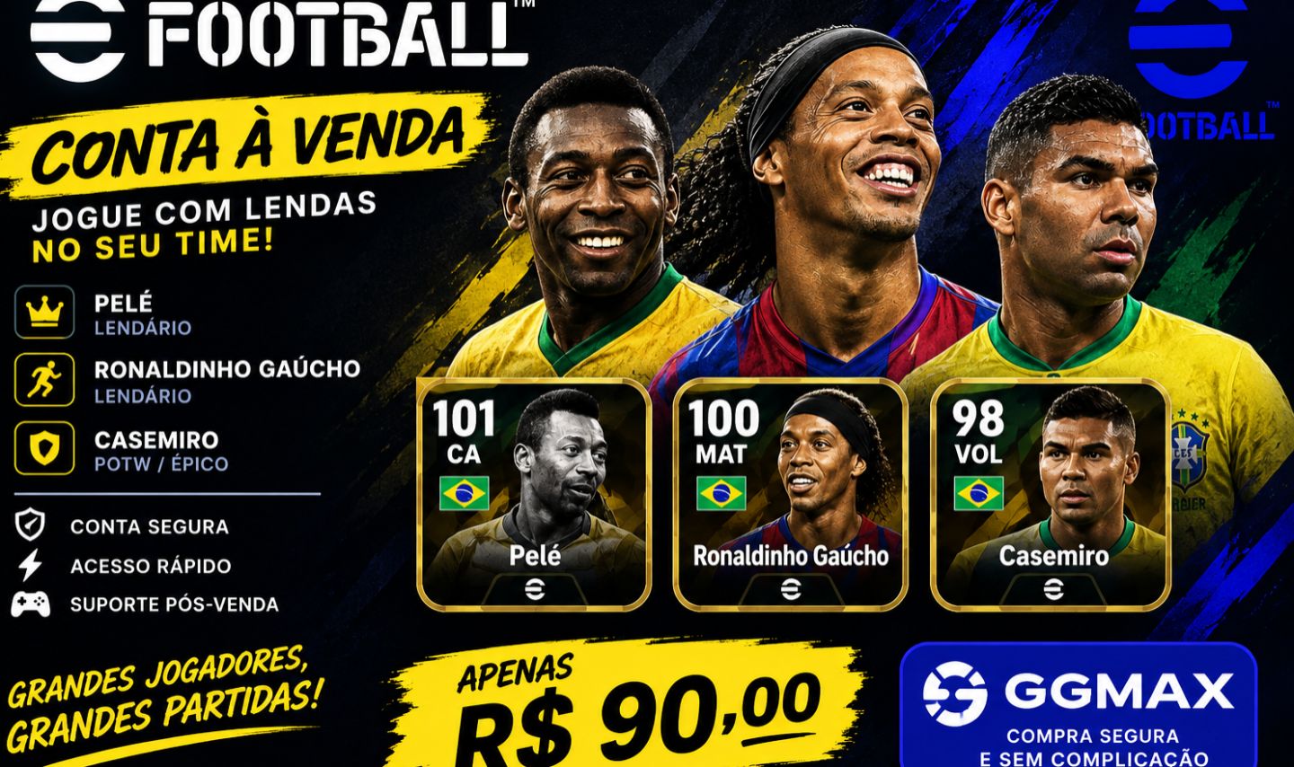 Conta com pelé ronaldinho casemiro e dean huijsen na zaga