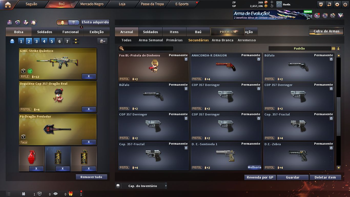 Oportunidade Única! Conta Crossfire Marechal | 23 Vips | Média de 55Mn + E-mail