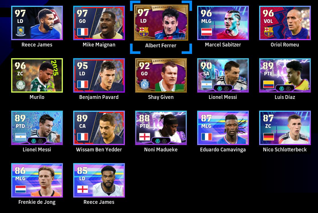 Conta Efootball - Elenco Prime 3 - (Xbox/pc)