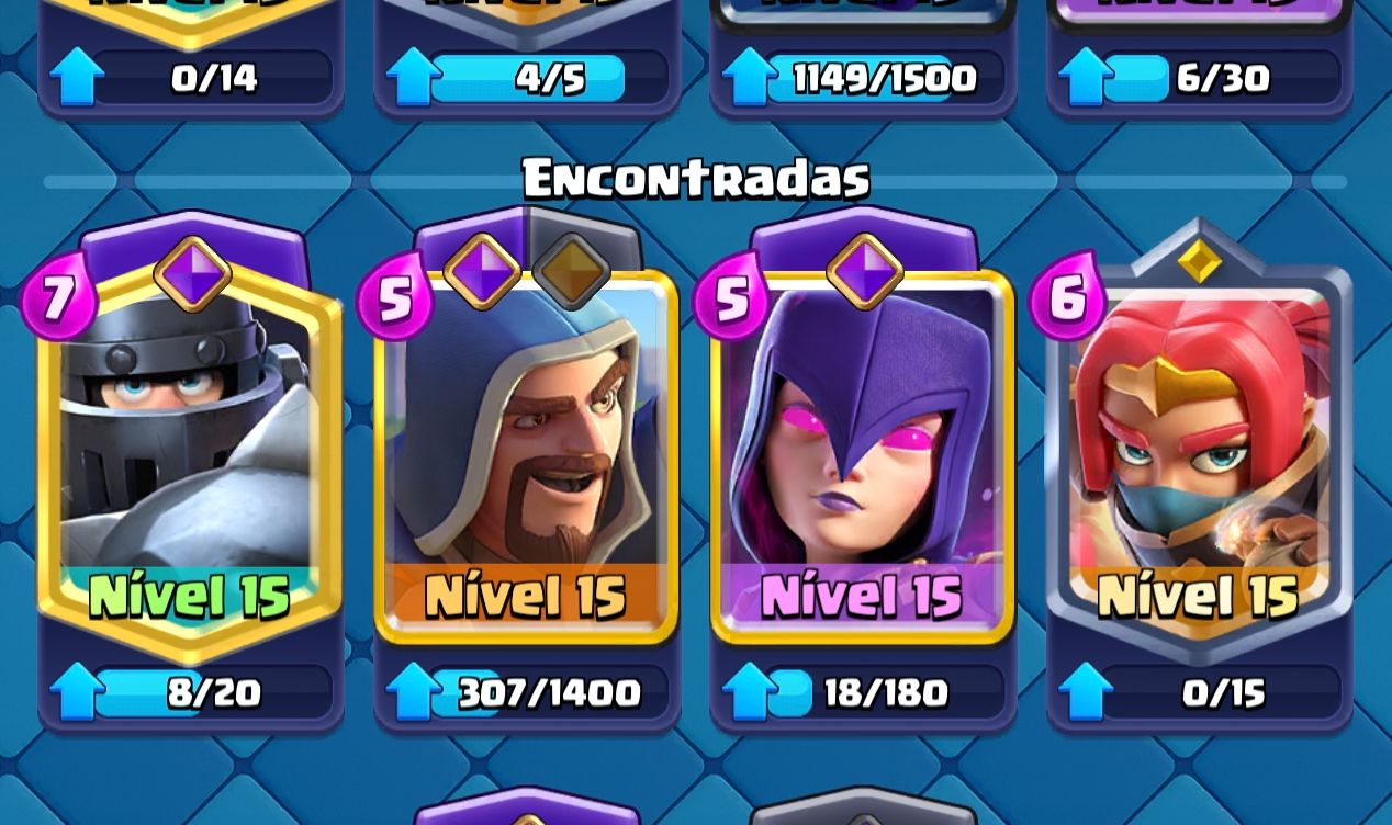 CONTA CLASH ROYALE TOP 10.106 TROFÉUS |CARTAS NÍVEL 15|493K DE OURO + 562 GEMAS