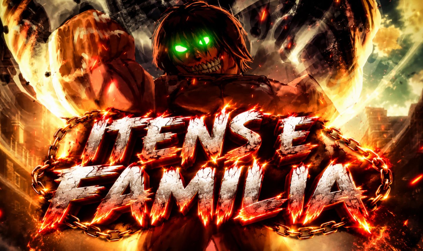 ITENS E FAMILIA ATTACK ON TITAN REVOLUTION