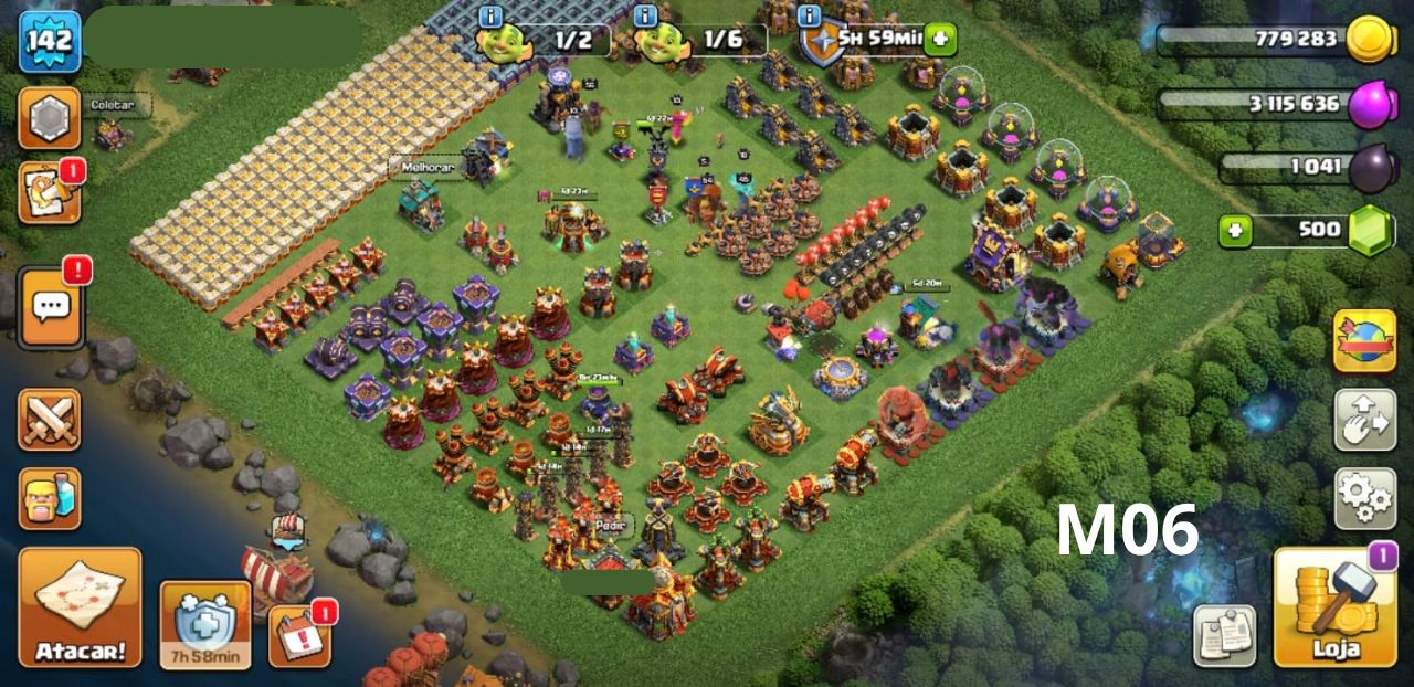 Contas de Clash of Clans Full Acesso