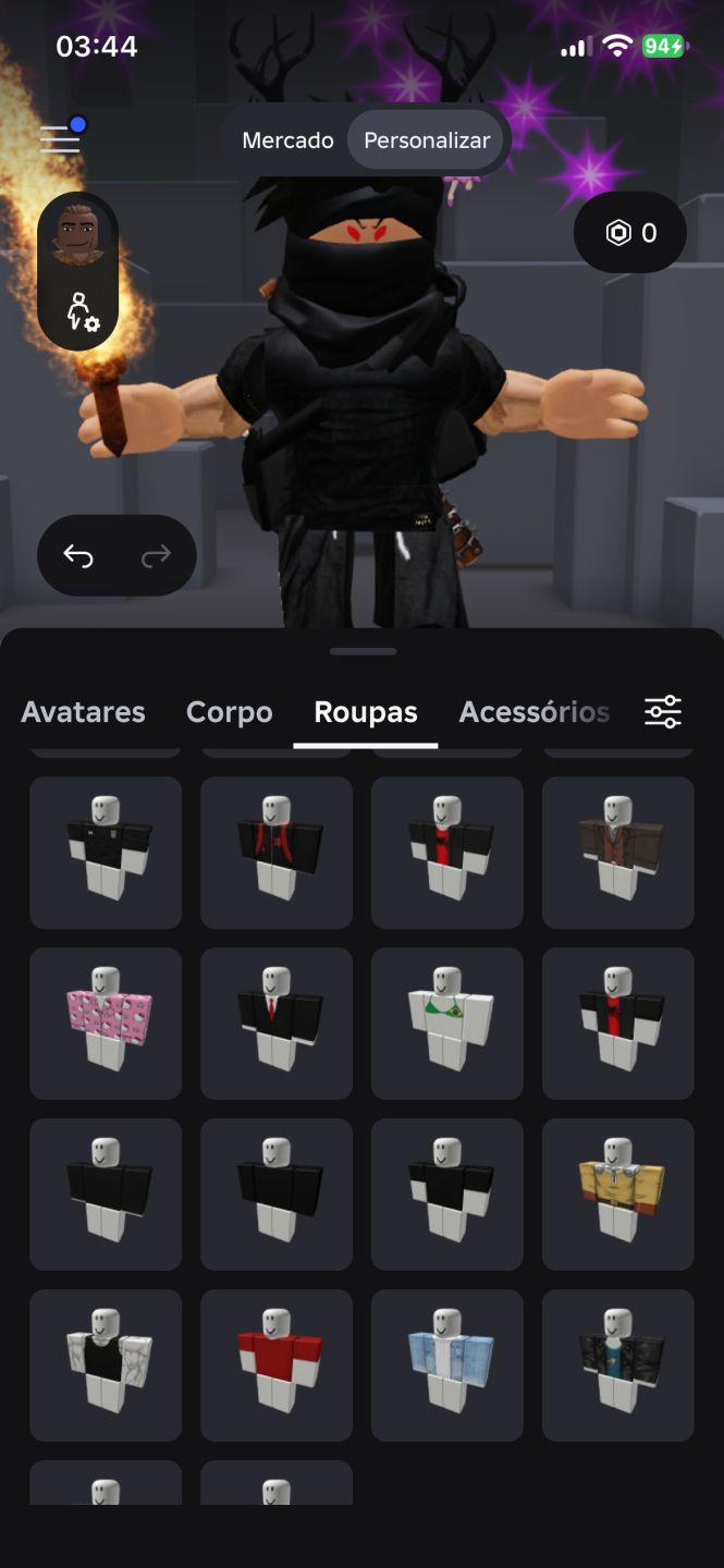 Conta de roblox