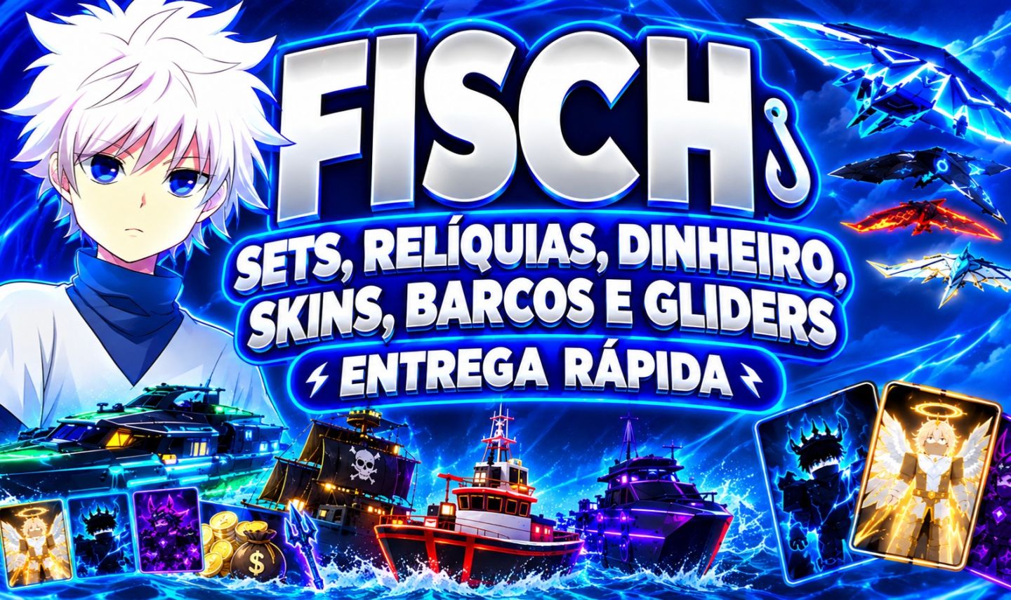 PROMOÇÃO! | FISCH SKINS, BARCOS E GLIDERS