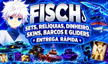 PROMOÇÃO! | FISCH SKINS, BARCOS E GLIDERS