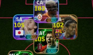 CONTA EFOOTBALL RARA! UEDA + DAVID + OSHIMEN + R10 PRIME E+++!