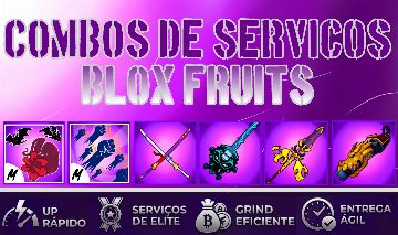 [ 25% OFF ] COMBOS DE SERVIÇOS BLOX FRUITS.