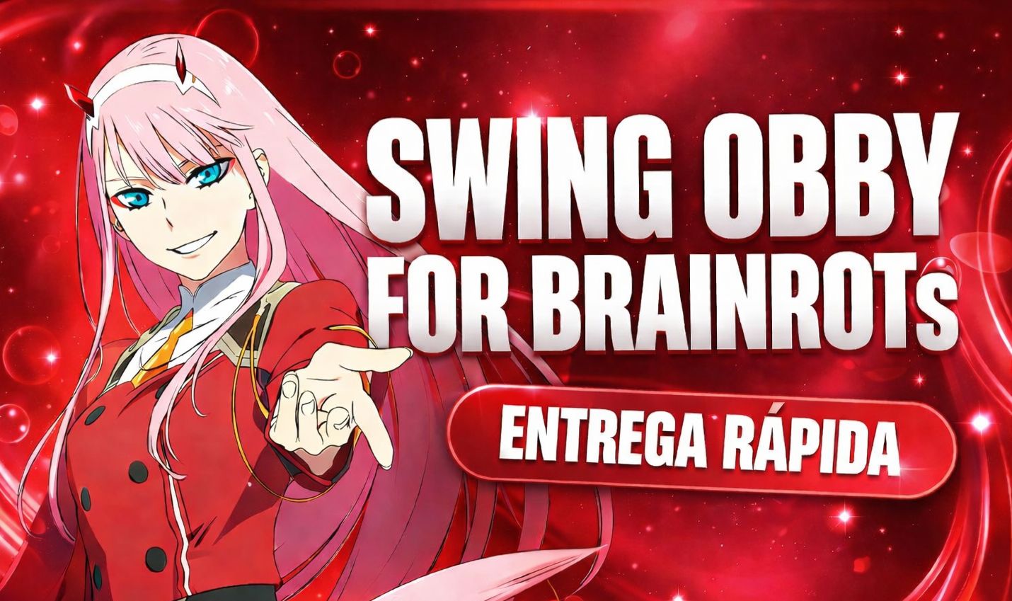 [BRAINROT LVL MAX]SWING OBBY PARA BRAINROTS - MELHORES PREÇOS DA GGMAX!