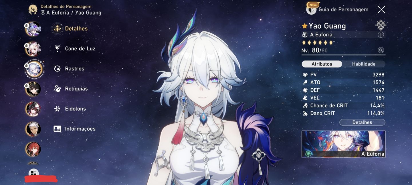 Silver Wolf lv.999 E0S1 , Yaoguang E1S1 e +