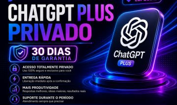[MELHOR PREÇO DO SITE] ChatGPT Plus PRIVADO - [ENTREGA IMEDIATA]