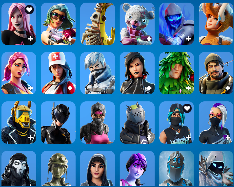 VENDA DE CONTA FORTNITE COM MAIS 107 SKINS.
