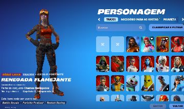 Conta Fortnite com skins raras e skins de passe da season 2 e 3 do cap. 2!