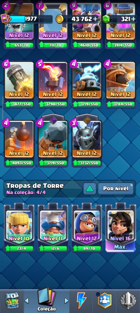 Conta Clash Royale - SEMI FULL 7 ANOS!!