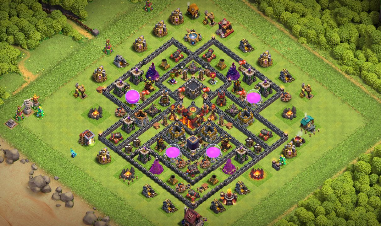 CONTA CLASH OF CLANS - CV 10