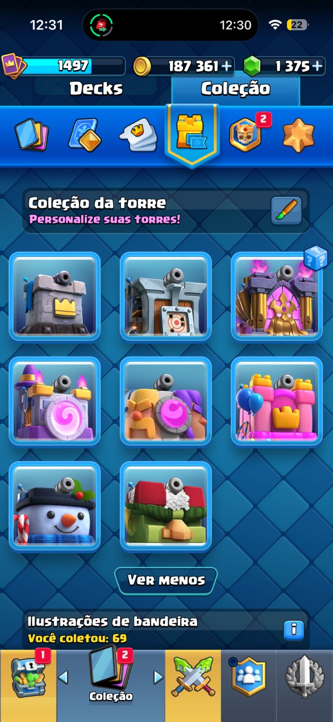 CONTA CLASH ROYALE MUITO BOA