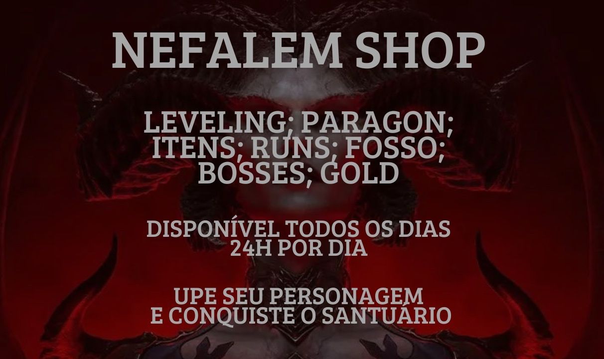 Diablo IV - Serviços em Geral