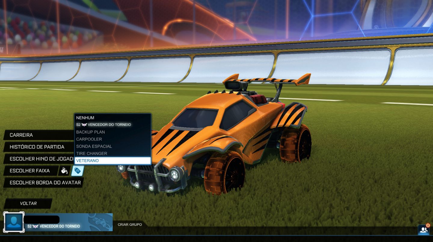 Conta Rocket League Epic | Tag SSL Tournament Winner S2 Branca