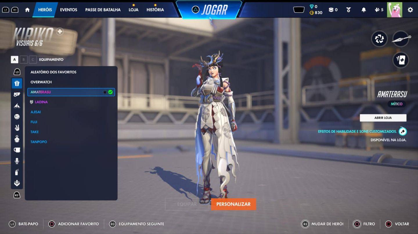 CONTA OVERWATCH 8 ANOS (2018-2026) / MERCY ROSADOURADA, DVA NANOCOLA E OUTROS