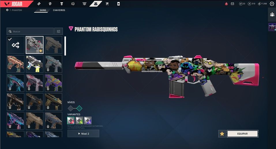 VALORANT | CONTA COM SKIN RARA!