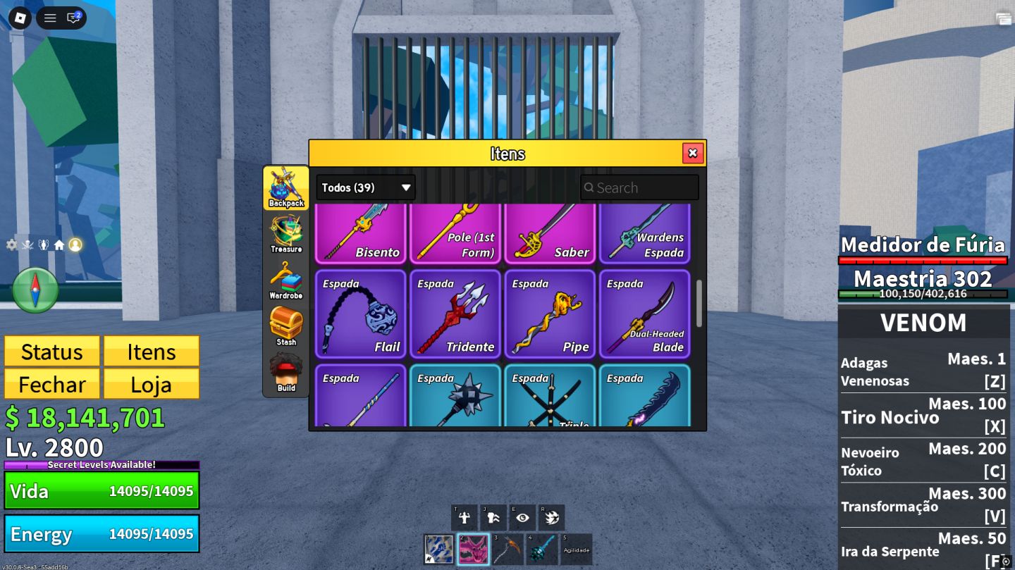 LV2800 + GODHUMAN + VENOM + CDK + TTK + FOICE SAGRADA + SKULL GUITAR