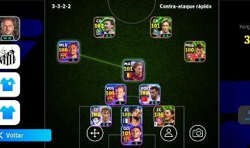 Conta efootball com neymar do santos