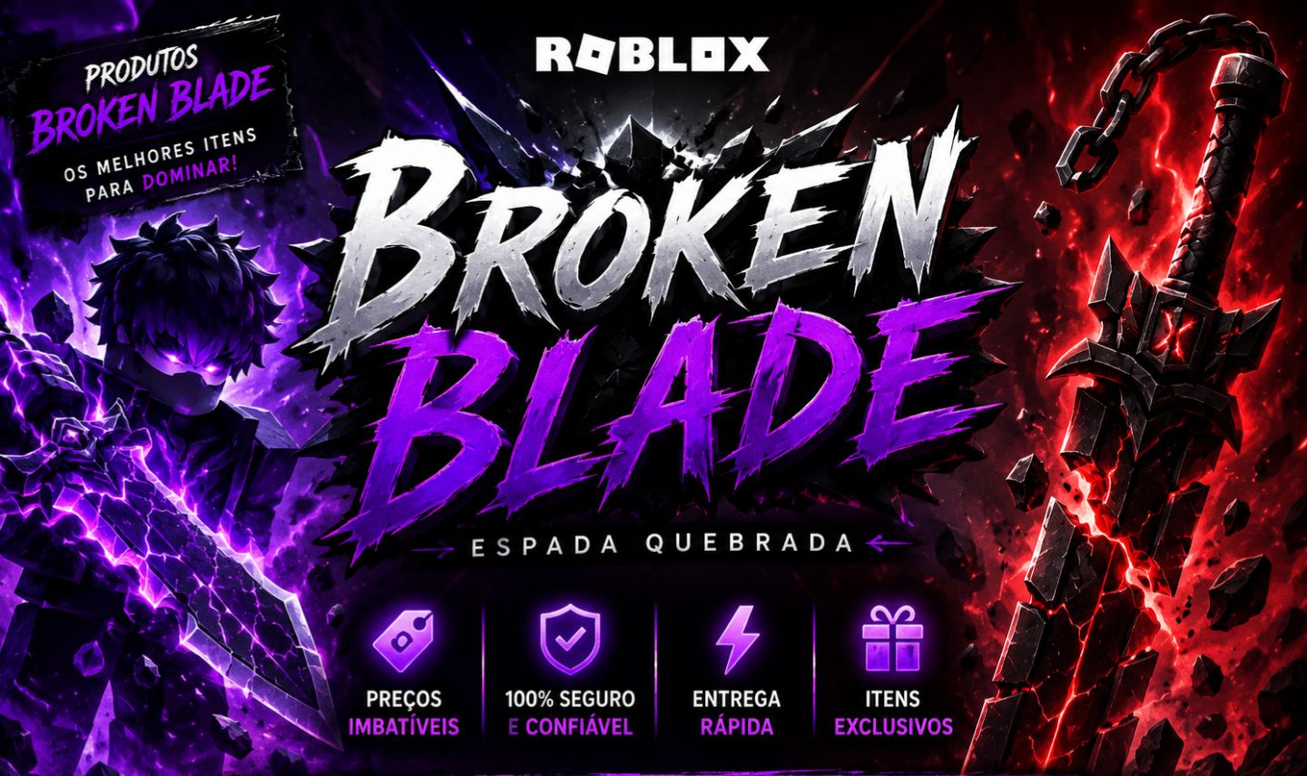 TORNE-SE O MAIS FORTE DA BROKEN BLADE! ITENS PREMIUM DISPONÍVEIS