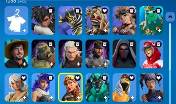 Conta fortnite com 48 skins!