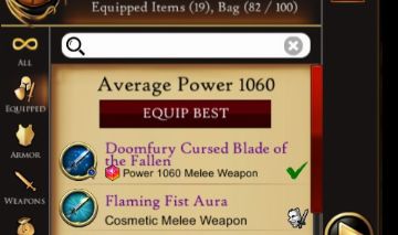 Conta adventure quest 3d level 50