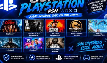 CONTA EFOOTBALL + [ PSN COM JOGOS]