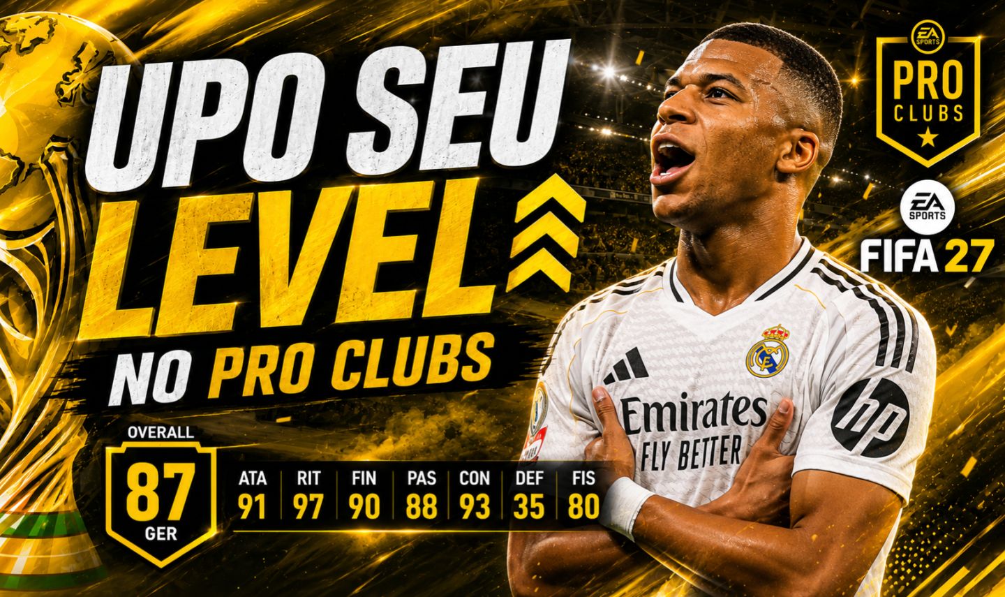 UPO SEU LEVEL NO PRO CLUBS FIFA 27