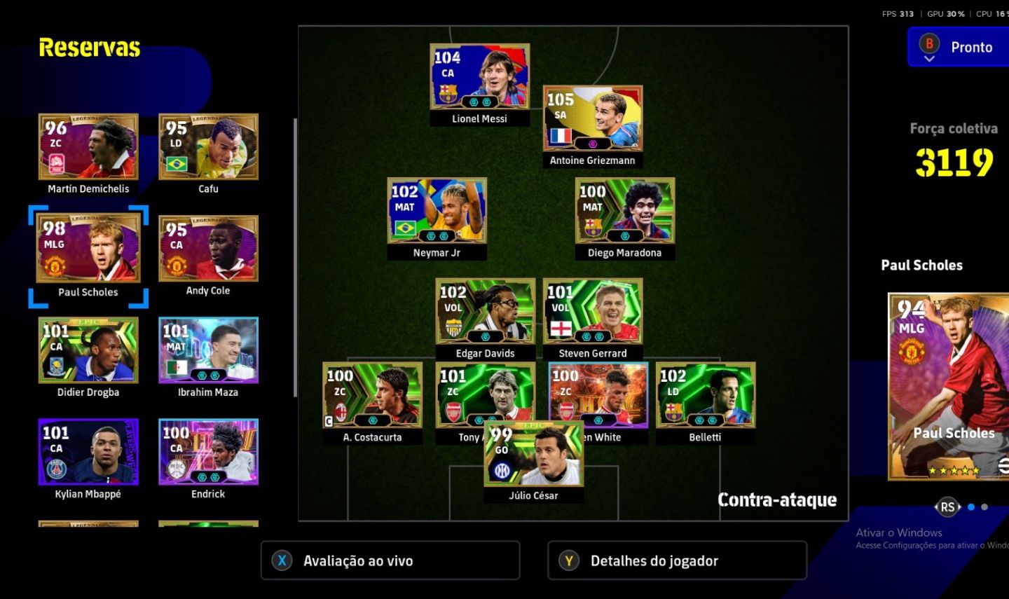 Conta efootball Steam/pc