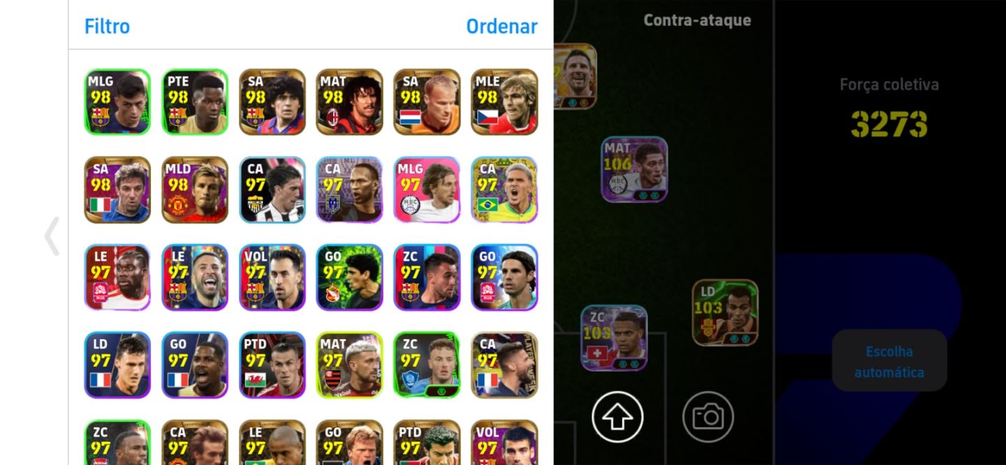CONTA EFOOTBALL MOBILE +3270 E RARA!