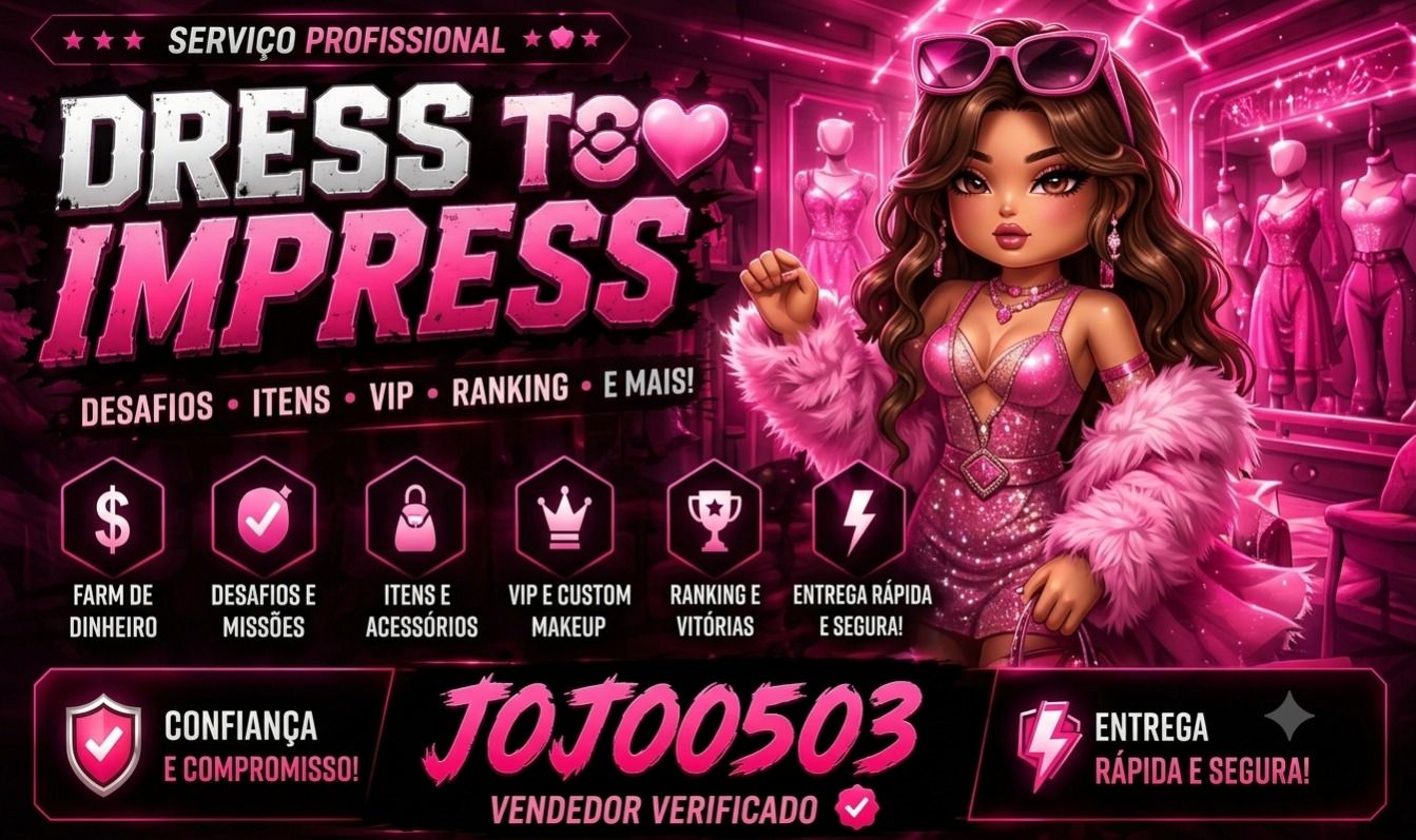 DRESS TO IMPRESS (DTI) | FARM MISSÕES EVENTOS RANK SERVIÇO PROFISSIONAL