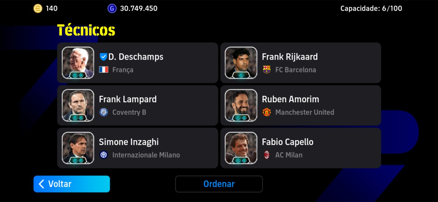 Conta full muito braba e cheia de jogadores raros