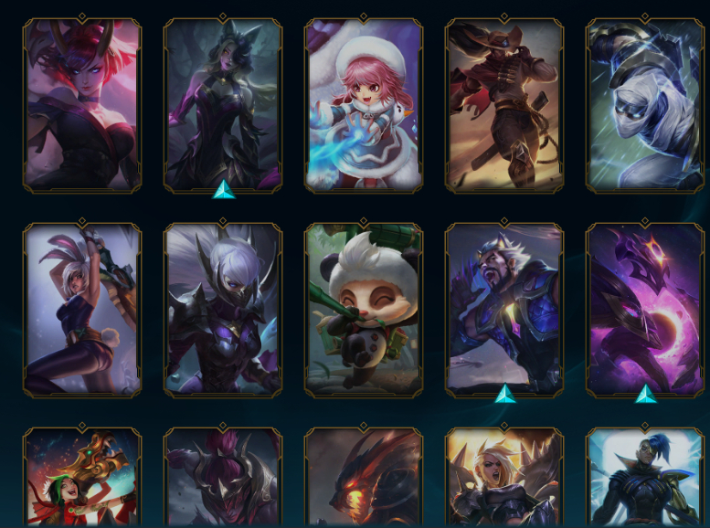 Conta Full Acess (Main Kassa): 174 skins + Todos os campeões