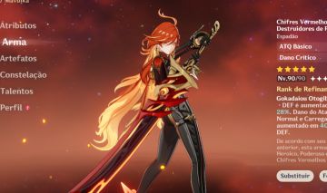 Conta endgame Genshin Impact