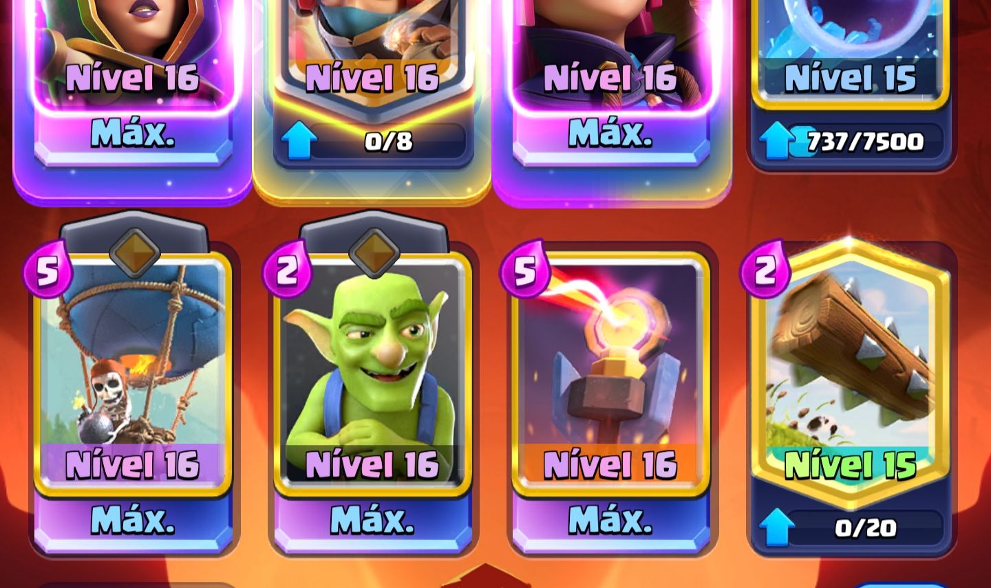 CONTA CLASH ROYALE - 13.3K TROFÉUS
