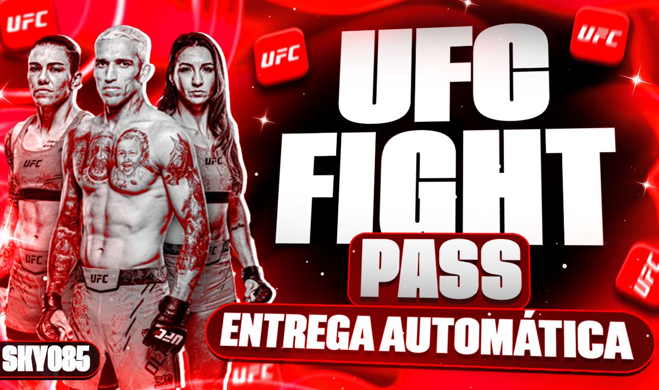 UFC FIGHT PASS 30 DIAS TELA PRIVADA + BRINDES (ENTREGA AUTOMÁTICA)